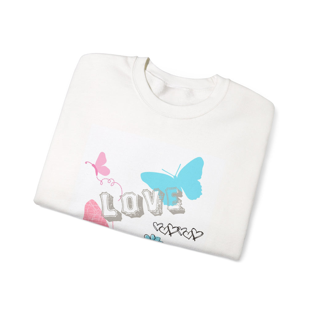 Butterfly Love Crewneck Sweatshirt