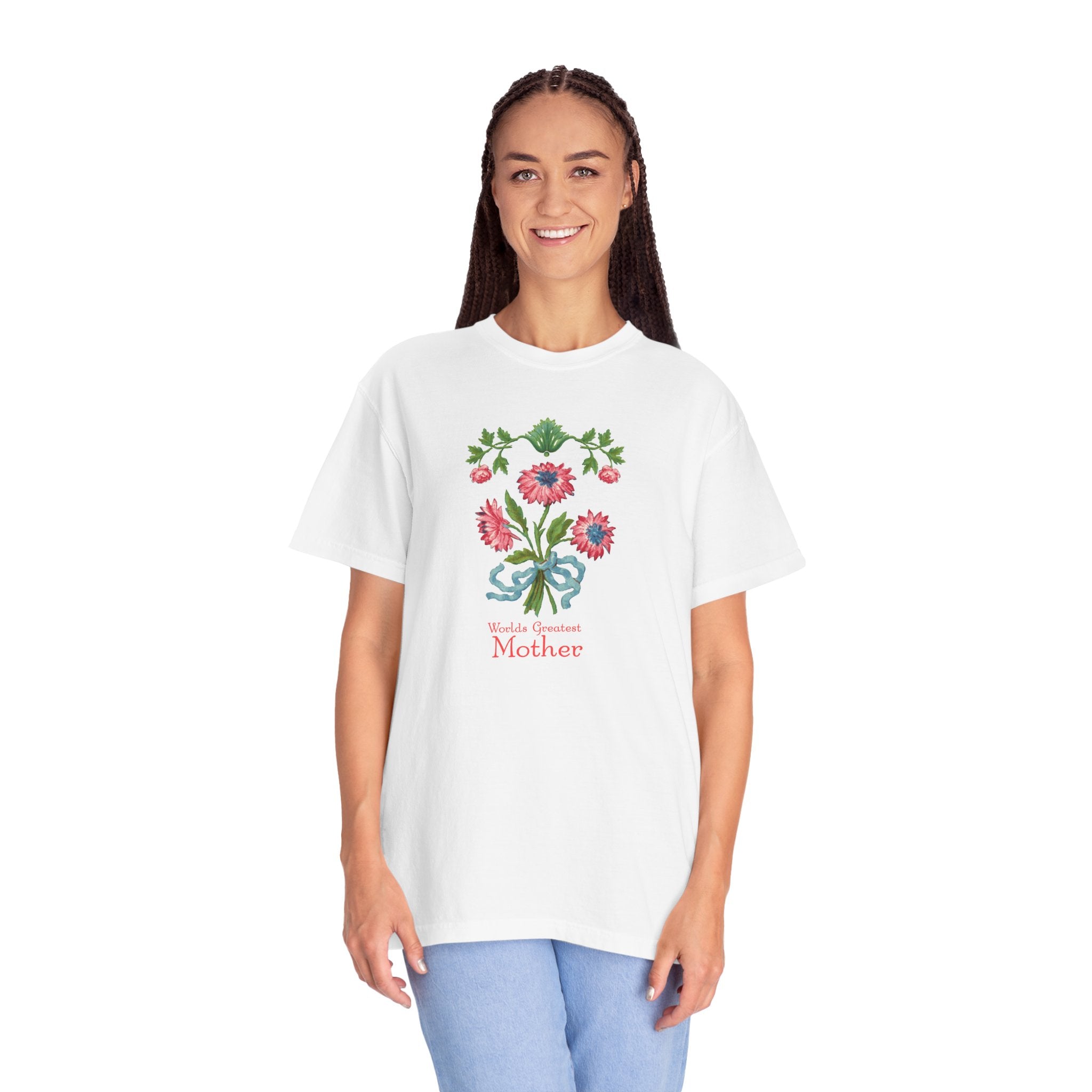Mother Floral Bouquet T-Shirt — Vintage Garden Mother's Day Tee