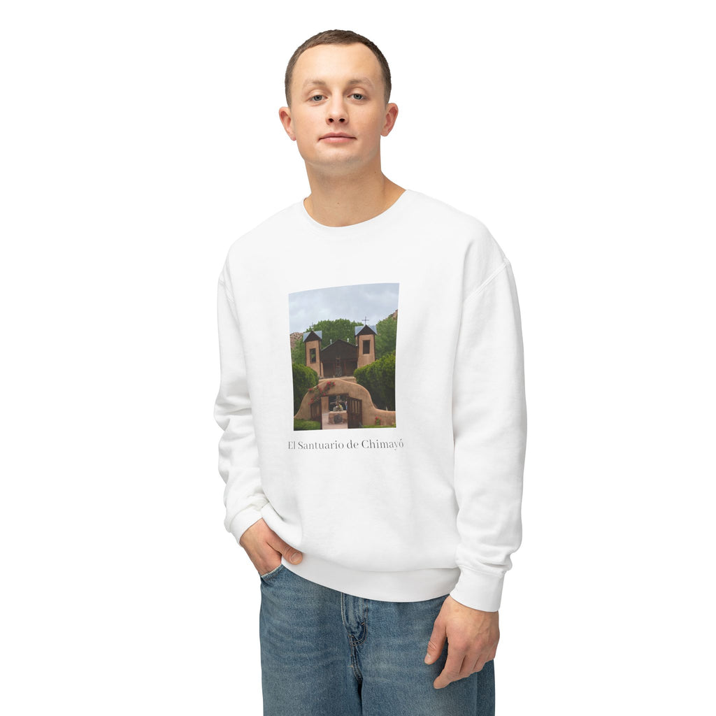 El Santuario de Chimayó Crewneck Sweatshirt — 'A Place Outside the Noise'