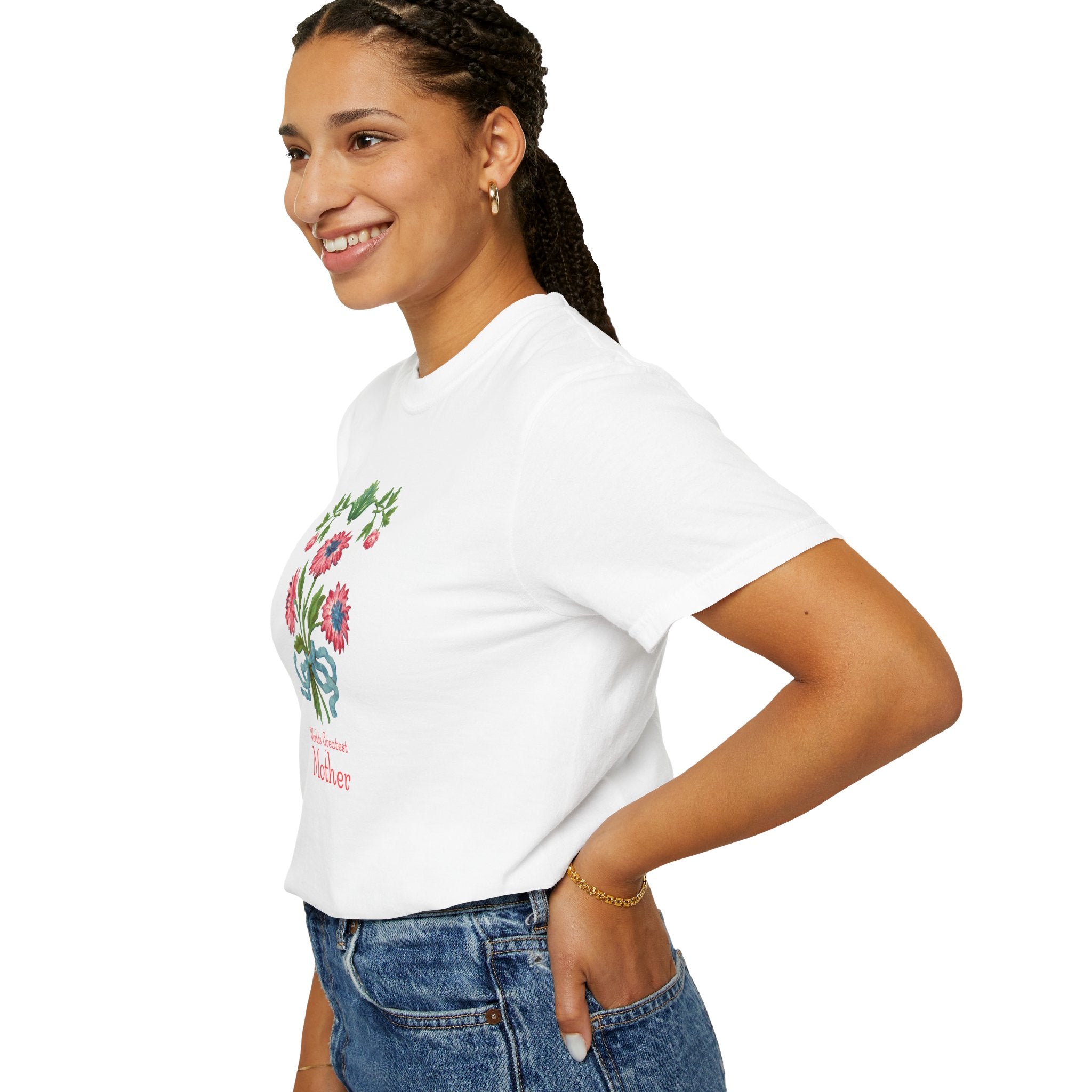 Mother Floral Bouquet T-Shirt — Vintage Garden Mother's Day Tee