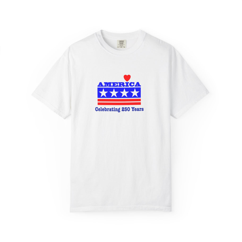 America 250 Years Patriotic T-Shirt — Celebrating 250 Years
