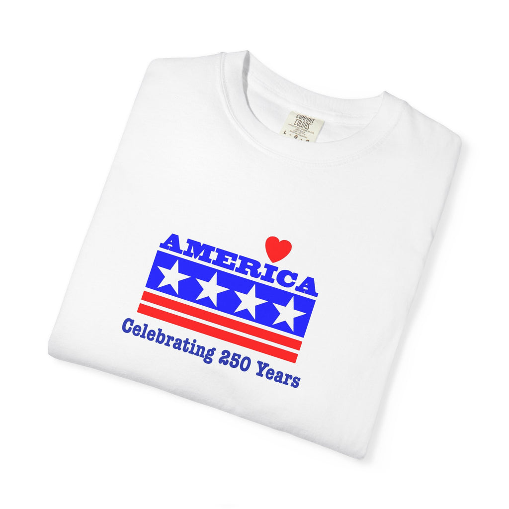America 250 Years Patriotic T-Shirt — Celebrating 250 Years