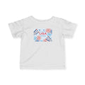 Infant Tee - "USA My Hero" Patriotic Fireworks Baby Shirt