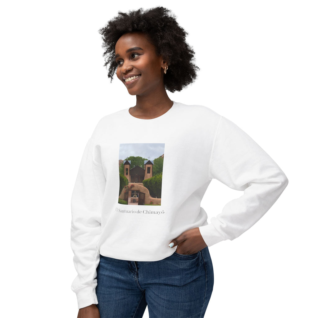 El Santuario de Chimayó Crewneck Sweatshirt — 'A Place Outside the Noise'