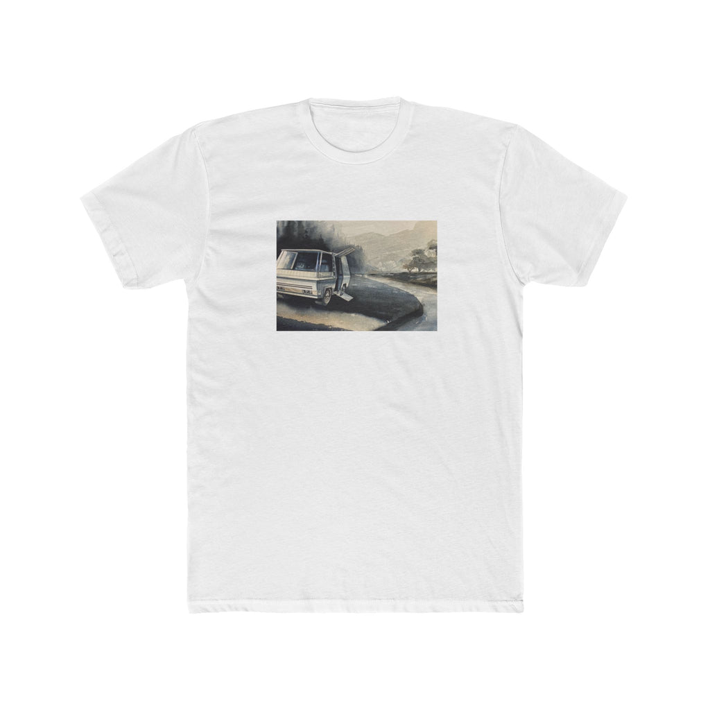 Vintage Camper Van Road Trip T-Shirt — Scenic Retro RV Travel Tee