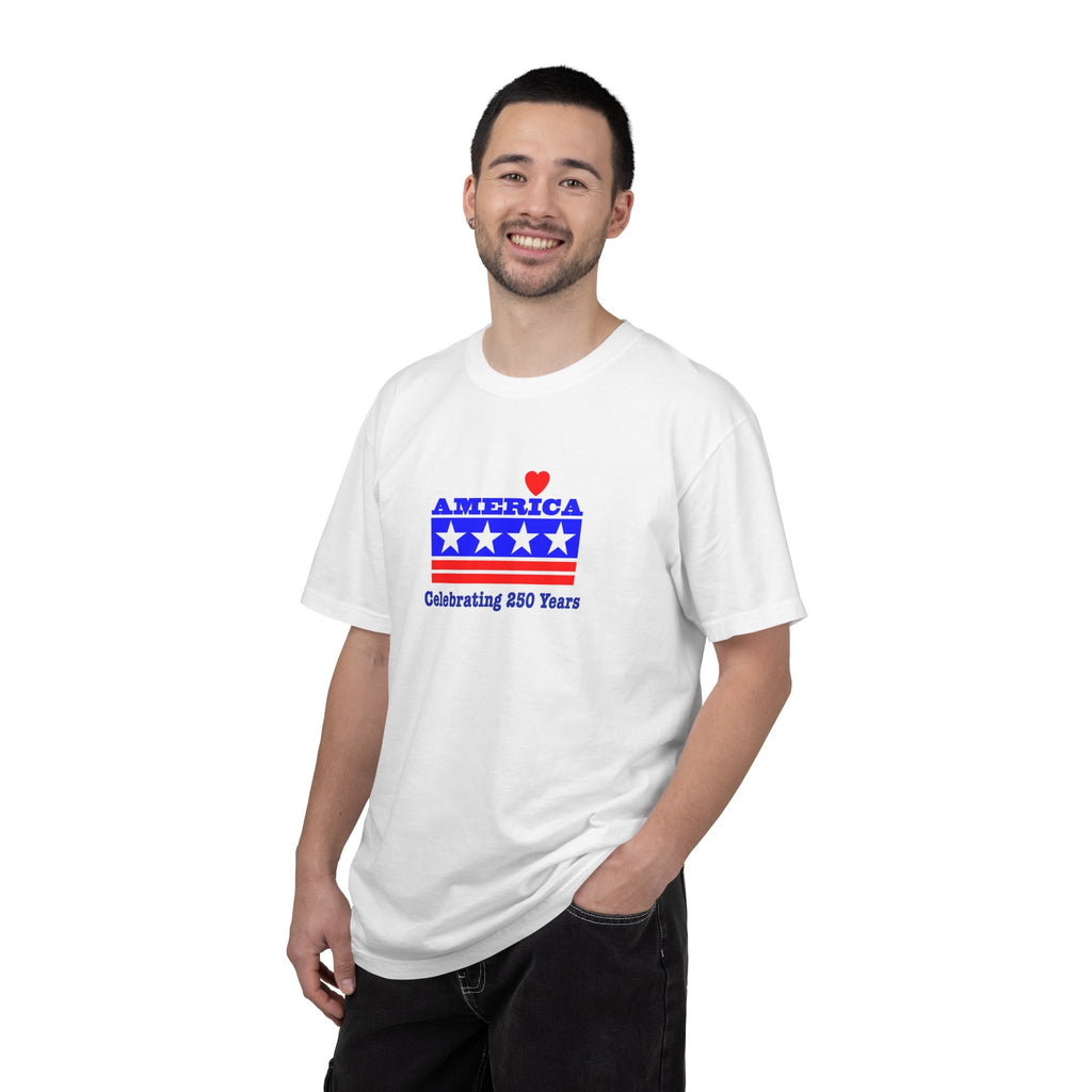 America 250 Years Patriotic T-Shirt — Celebrating 250 Years