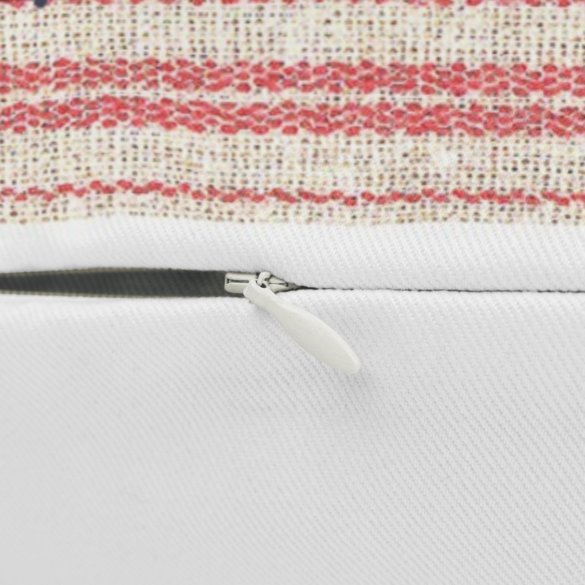 Patriotic Star Patchwork Lumbar Pillow