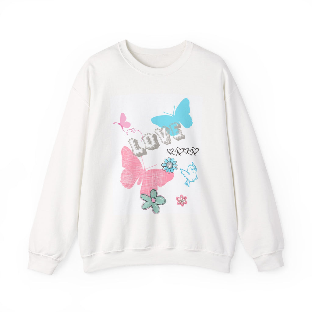 Butterfly Love Crewneck Sweatshirt